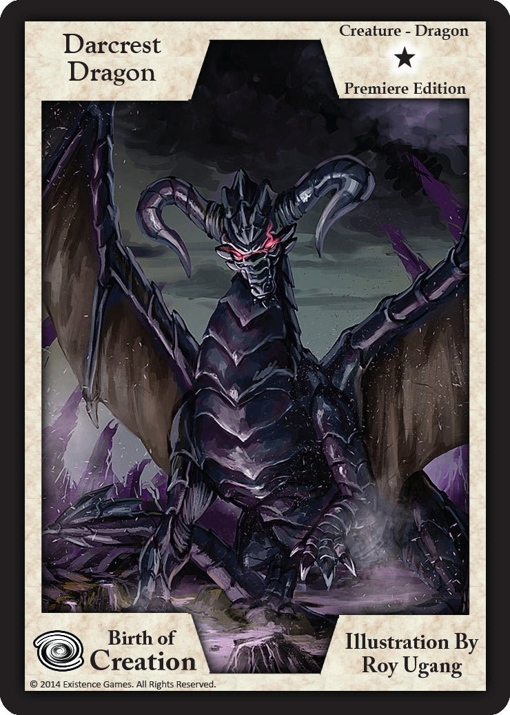 Image for Darcrest Dragon (Premiere Edition) (Birth of Creation) - Exodus TCG