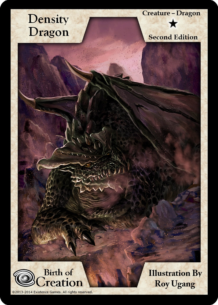 Image for Density Dragon (Second Edition) (Birth of Creation) - Exodus TCG