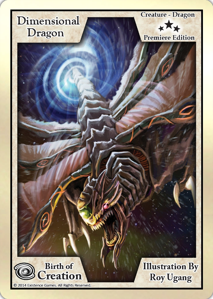 Image for Dimensional Dragon (Premiere Edition) (Birth of Creation) - Exodus TCG