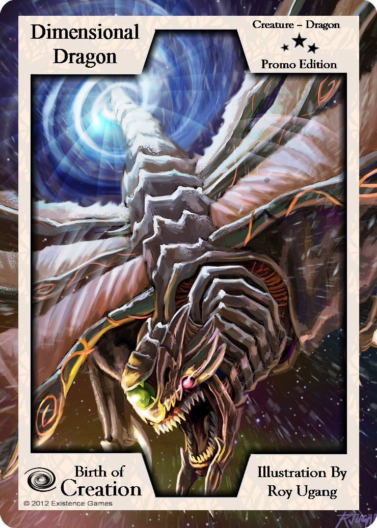 Image for Dimensional Dragon (Promo Edition) (Exodus Promo Cards) - Exodus TCG