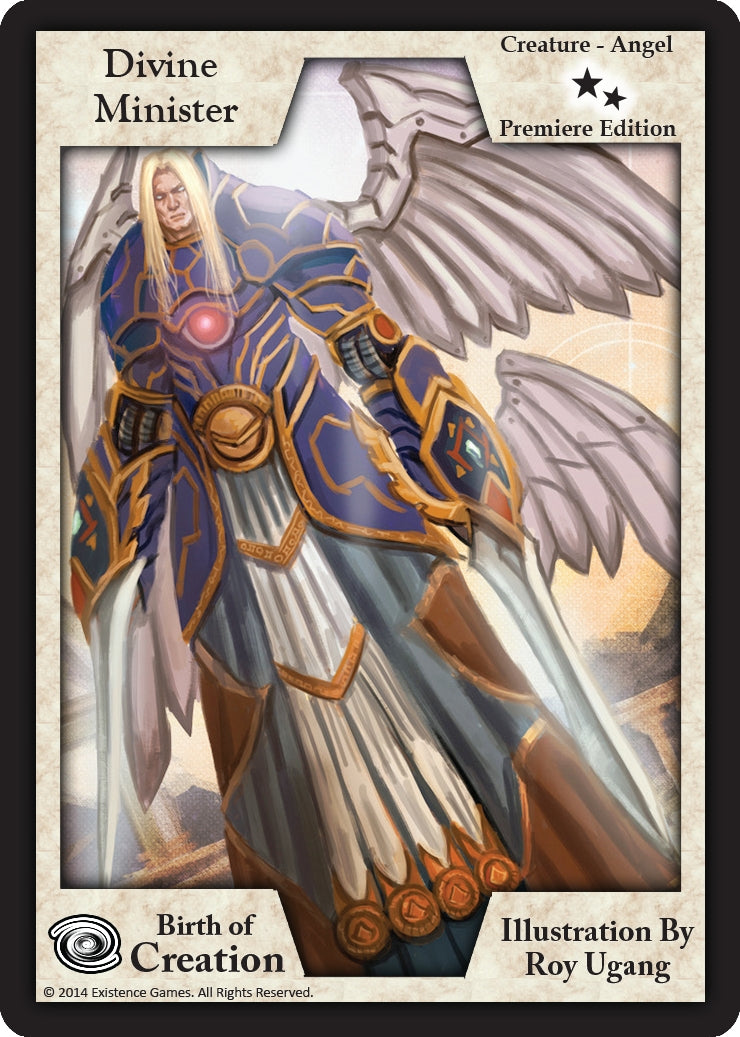 Image for Divine Minster (Premiere Edition) (Birth of Creation) - Exodus TCG