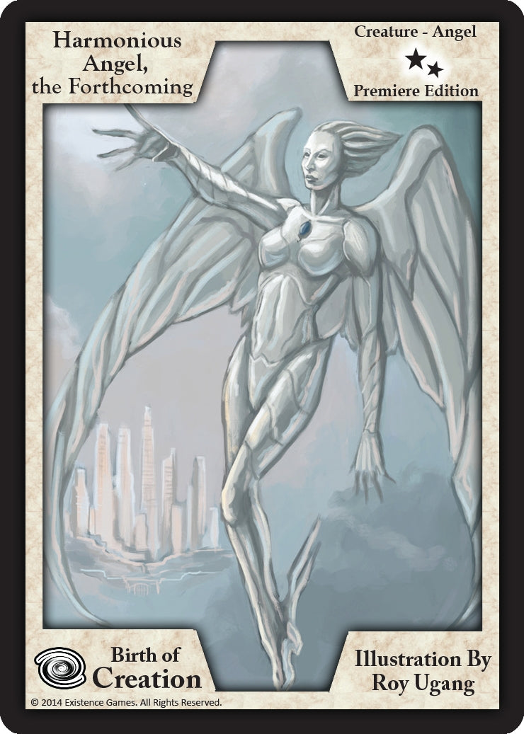 Image for Harmonious Angel, the Forthcoming (Premiere Edition) (Birth of Creation) - Exodus TCG