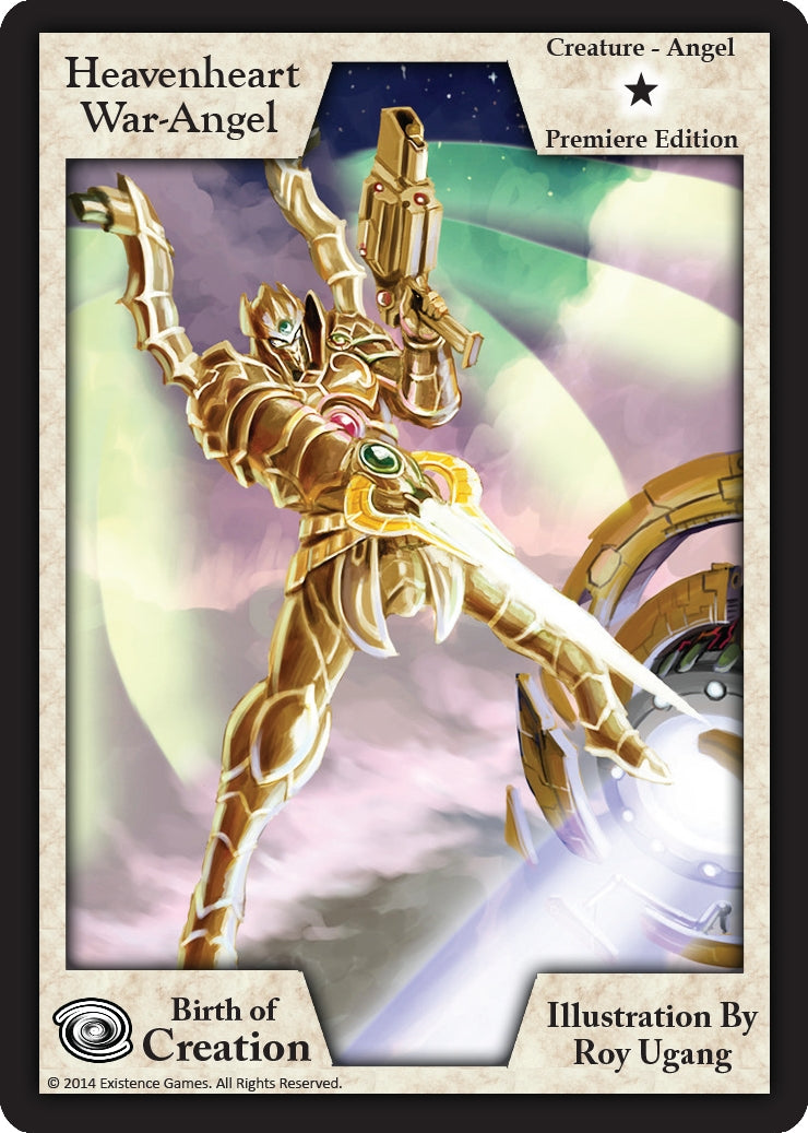 Image for Heavenheart War-Angel (Premiere Edition) (Birth of Creation) - Exodus TCG