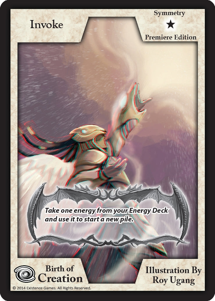 Image for Invoke (Premiere Edition) (Wings) (Birth of Creation) - Exodus TCG