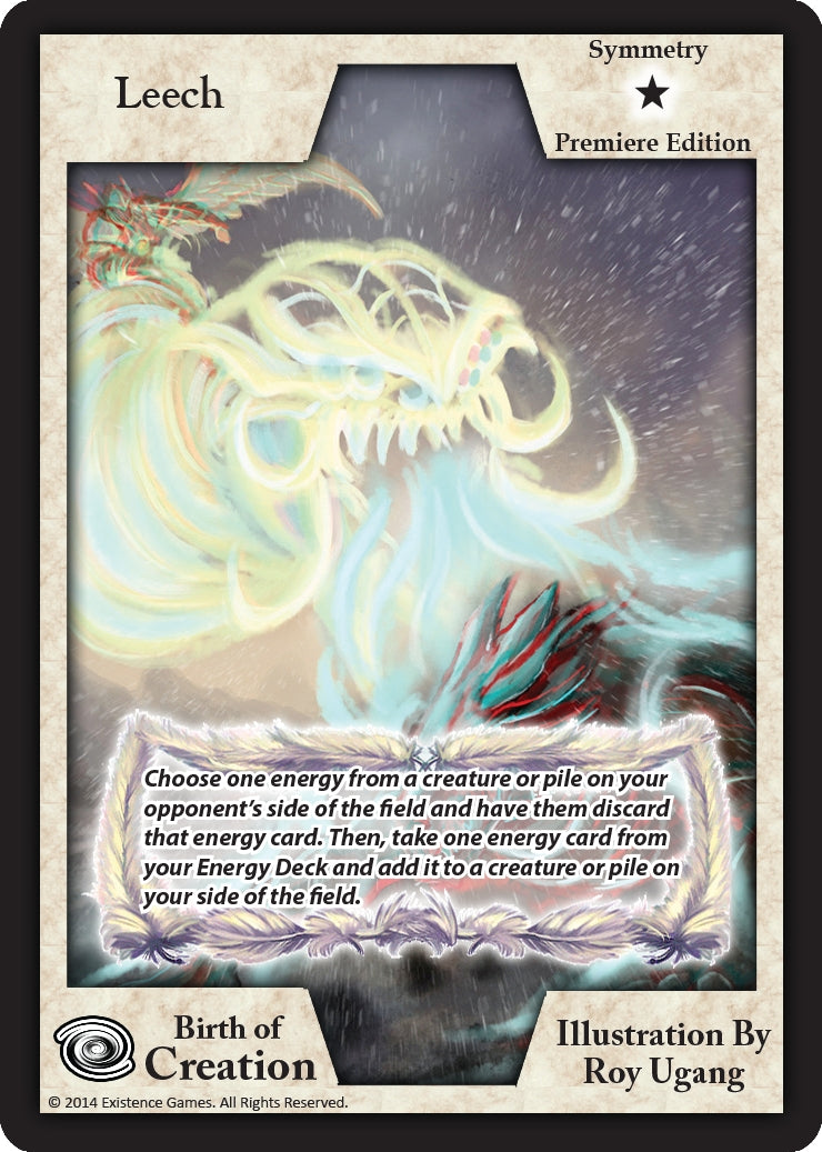Image for Leech (Premiere Edition) (Feathers) (Birth of Creation) - Exodus TCG