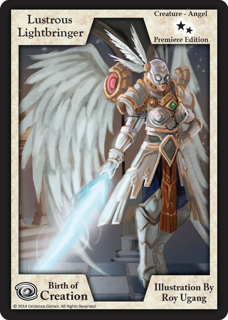 Image for Lustrous Lightbringer (Premiere Edition) (Birth of Creation) - Exodus TCG