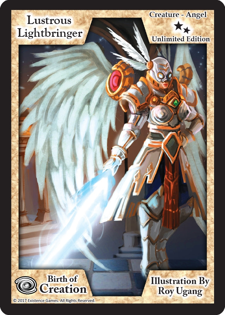 Image for Lustrous Lightbringer (Unlimited Edition) (Birth of Creation) - Exodus TCG