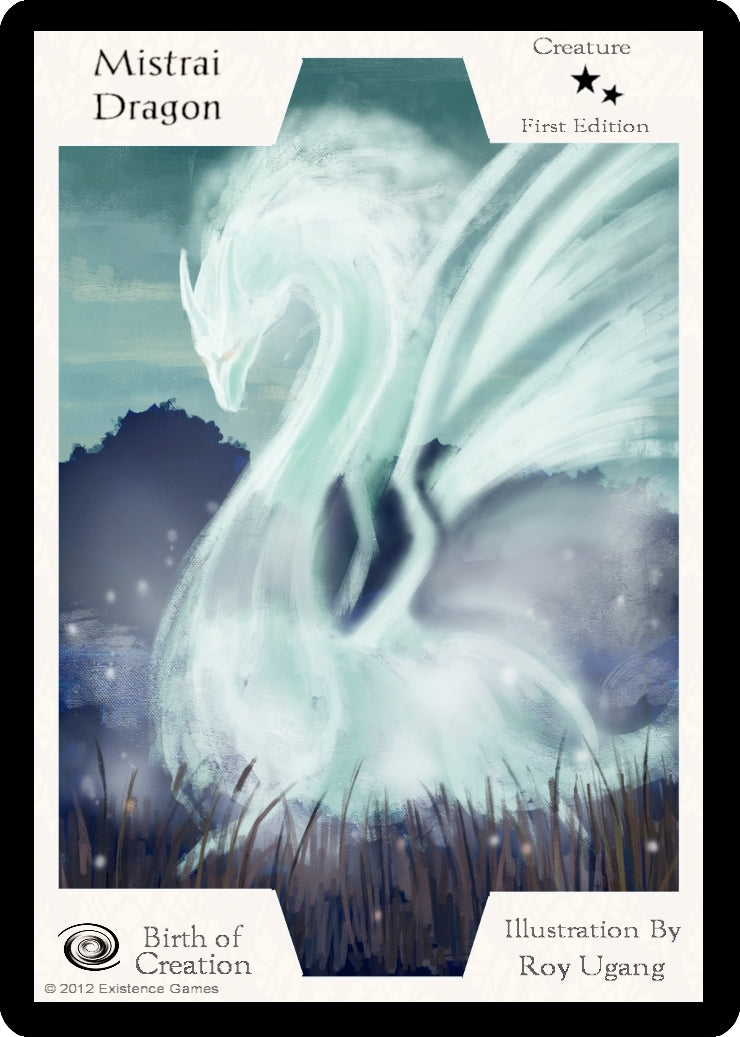 Image for Mistrai Dragon (First Edition) (Birth of Creation) - Exodus TCG