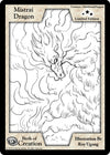 Image for Mistrai Dragon (Limited Edition) (Limited Edition Sketch Cards) - Exodus TCG