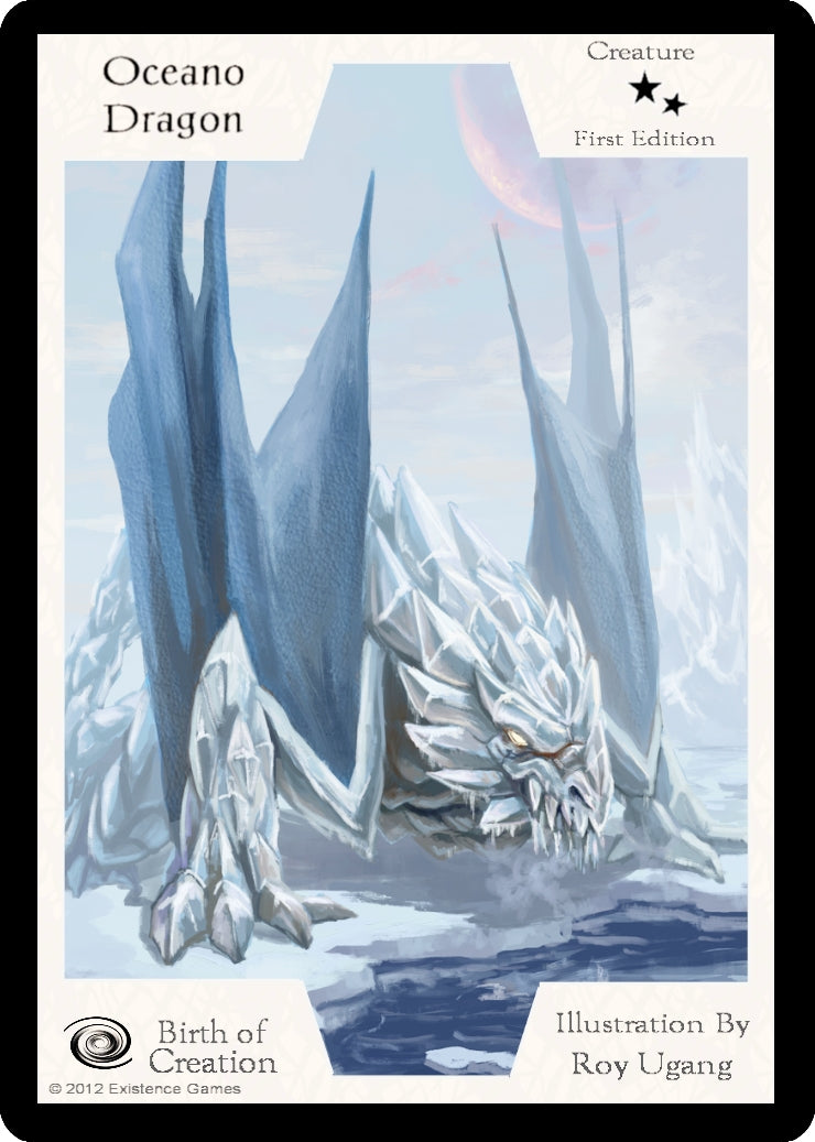 Image for Oceano Dragon (First Edition) (Birth of Creation) - Exodus TCG