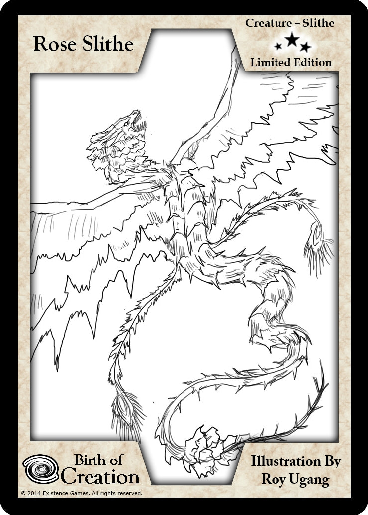 Image for Rose Slithe (Limited Edition) (Limited Edition Sketch Cards) - Exodus TCG