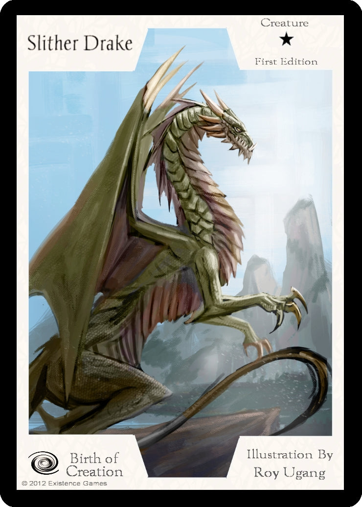 Image for Slither Drake (First Edition) (Birth of Creation) - Exodus TCG