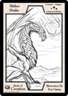 Image for Slither Drake (Limited Edition) (Limited Edition Sketch Cards) - Exodus TCG