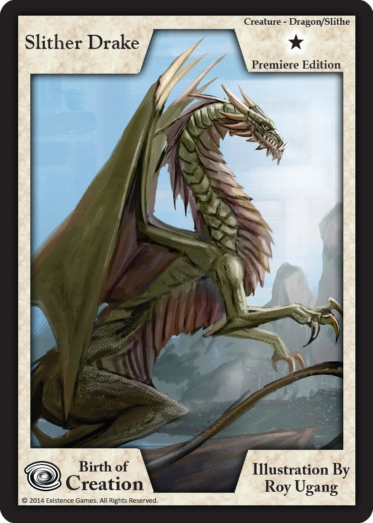 Image for Slither Drake (Premiere Edition) (Birth of Creation) - Exodus TCG