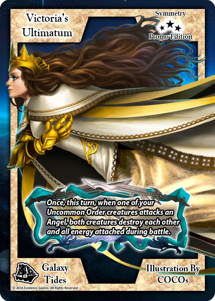 Image for Victoria's Ultimatum (Promo Edition) (Exodus Promo Cards) - Exodus TCG