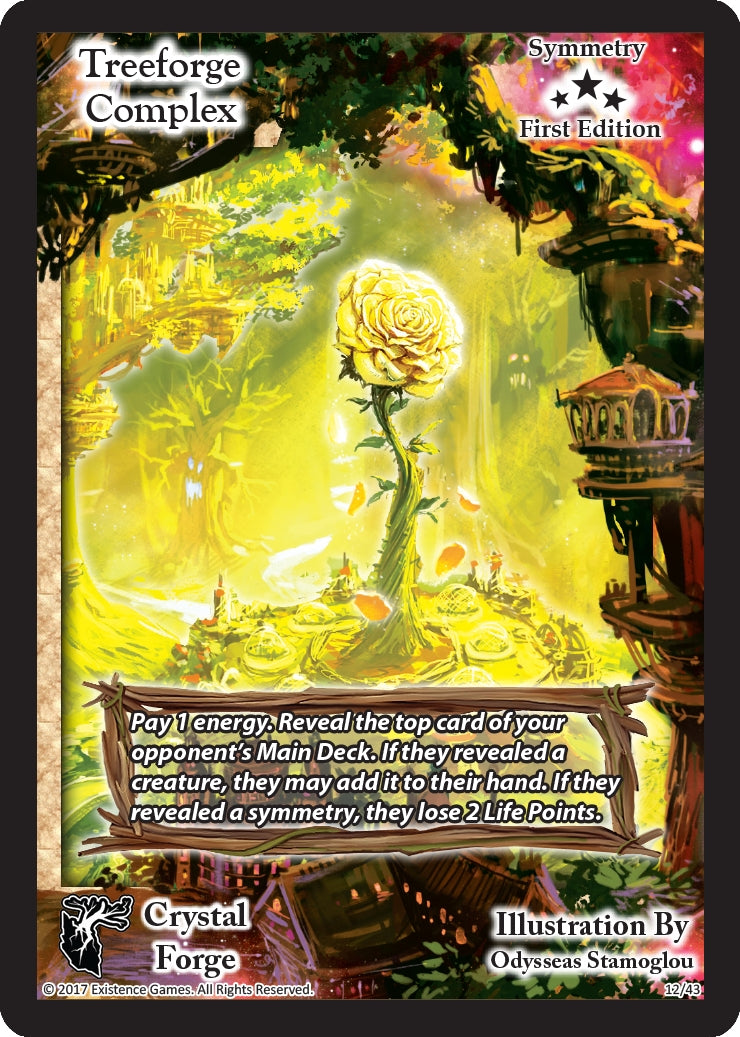 Image for Treeforge Complex (First Edition) (Crystal Forge) (12) - Exodus TCG
