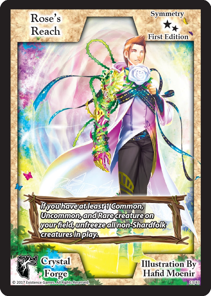 Image for Rose's Reach (First Edition) (Crystal Forge) (13) - Exodus TCG