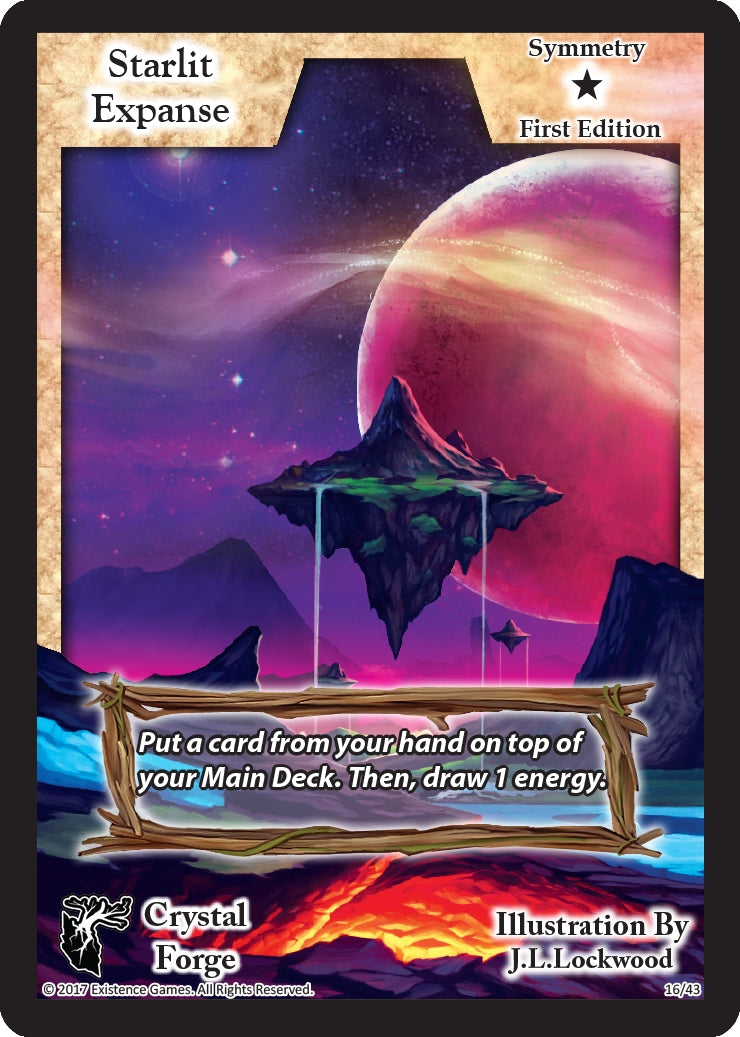 Image for Starlit Expanse (First Edition) (Crystal Forge) (16) - Exodus TCG