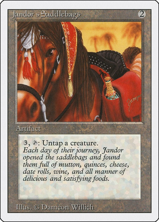 Image for Jandor's Saddlebags (Revised Edition) - Magic: The Gathering