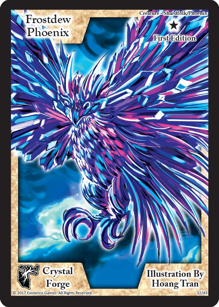 Image for Frostdew Phoenix (First Edition) (Crystal Forge) (32) - Exodus TCG