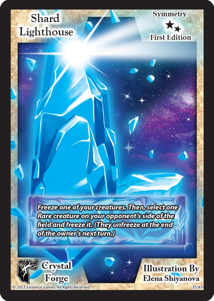 Image for Shard Lighthouse (First Edition) (Crystal Forge) (35) - Exodus TCG