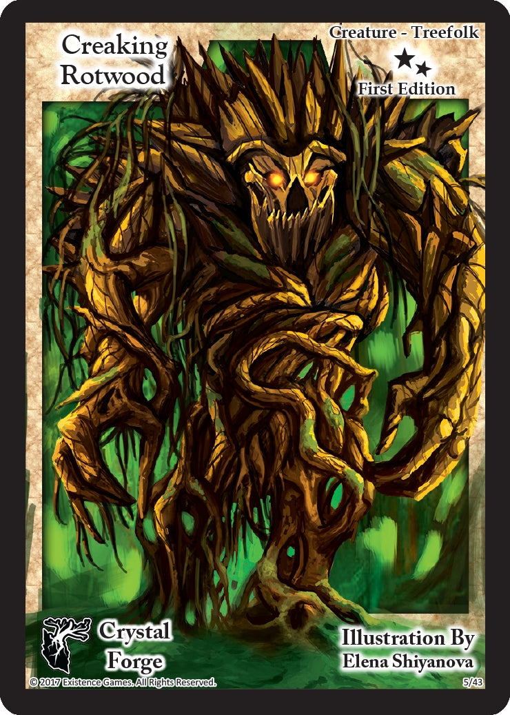 Image for Creaking Rotwood (First Edition) (Crystal Forge) (5) - Exodus TCG