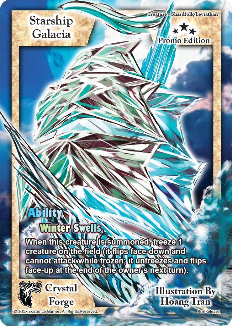 Image for Starship Galacia (Promo Edition) (Exodus Promo Cards) (PRE-RELEASE) - Exodus TCG
