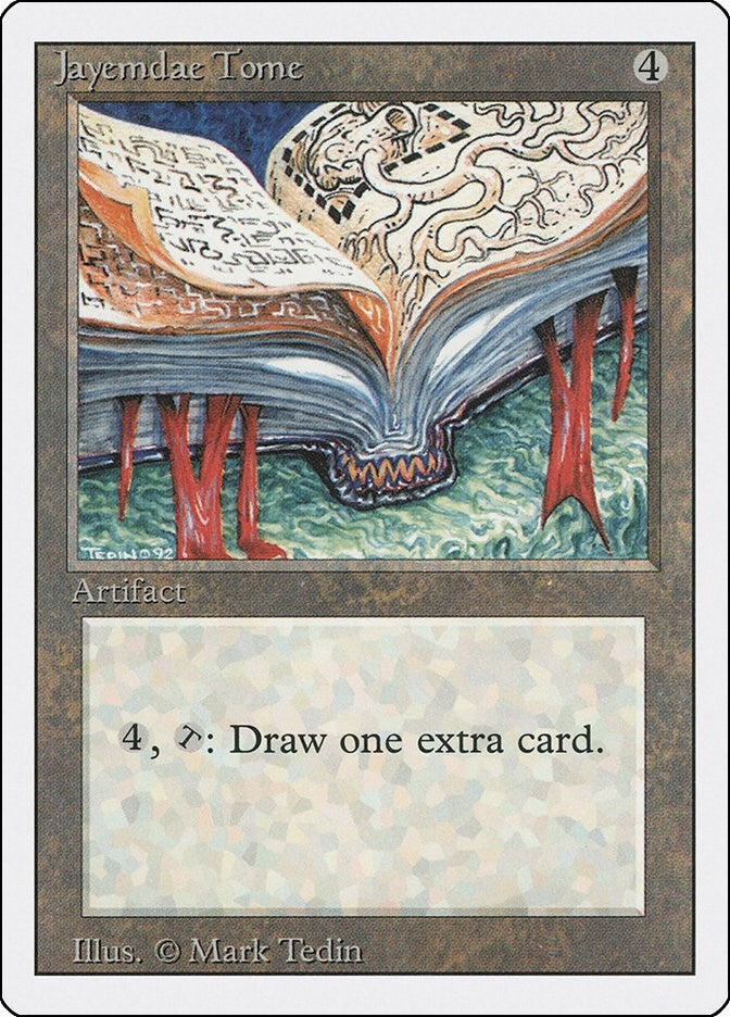Image for Jayemdae Tome (Revised Edition) - Magic: The Gathering
