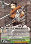 Image for "To Seize Freedom" Levi (Attack on Titan Vol. 2) (AOT/S50-E031 R) - Weiss Schwarz