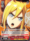 Image for "Fine as Is" Christa (Attack on Titan Vol. 2) (AOT/S50-E063 U) - Weiss Schwarz