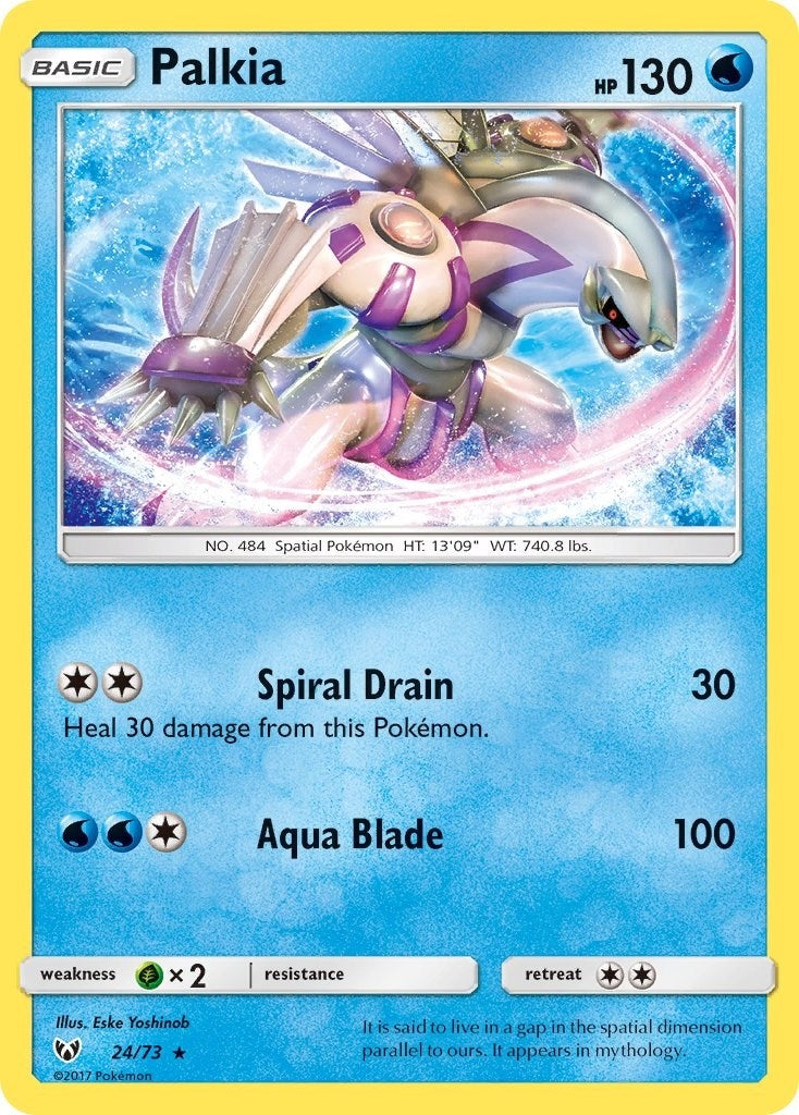 Image for Palkia (Shining Legends) (24/73) - Pokemon