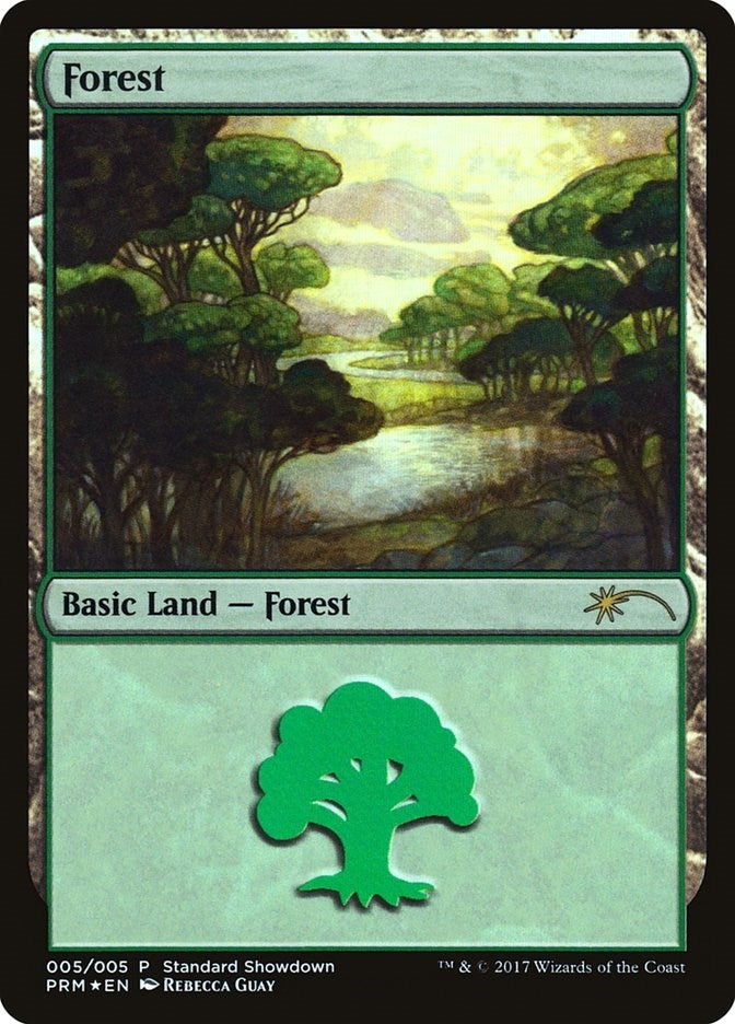 Image for Forest (Rebecca Guay) (Standard Showdown Promos) (5) - Magic: The Gathering