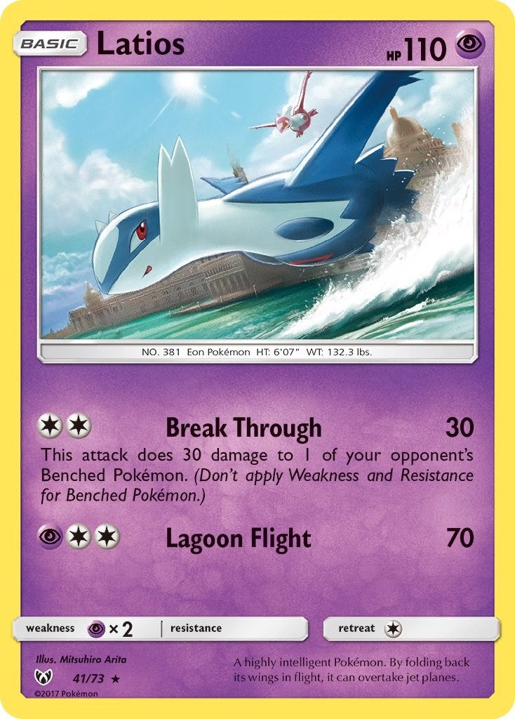 Image for Latios (Shining Legends) (41/73) - Pokemon