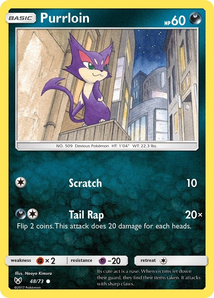 Image for Purrloin (Shining Legends) (48/73) - Pokemon