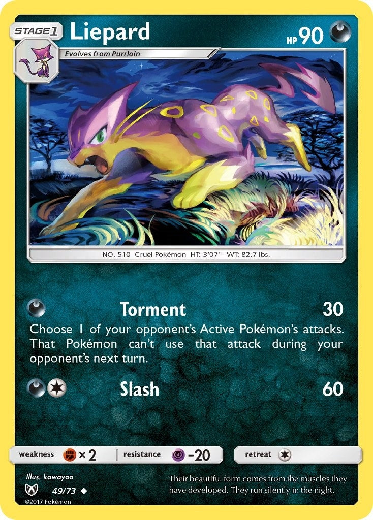 Image for Liepard (Shining Legends) (49/73) - Pokemon