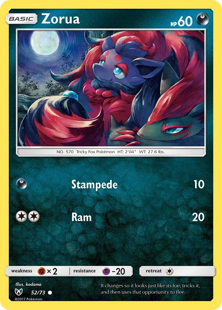 Image for Zorua (Shining Legends) (52/73) - Pokemon