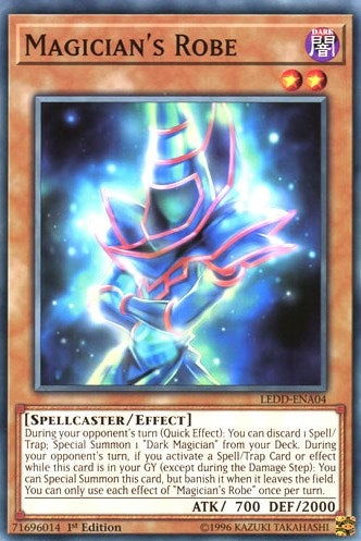Image for Magician's Robe (Legendary Dragon Decks) (LEDD-ENA04) - YuGiOh