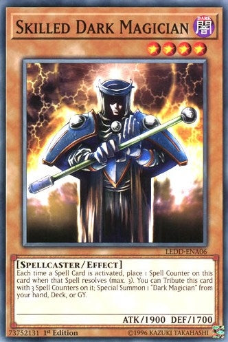 Image for Skilled Dark Magician (Legendary Dragon Decks) (LEDD-ENA06) - YuGiOh