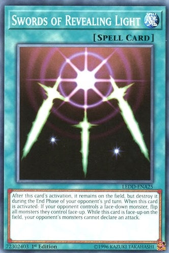 Image for Swords of Revealing Light (Legendary Dragon Decks) (LEDD-ENA25) - YuGiOh
