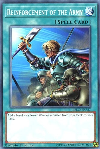Image for Reinforcement of the Army (Legendary Dragon Decks) (LEDD-ENA27) - YuGiOh