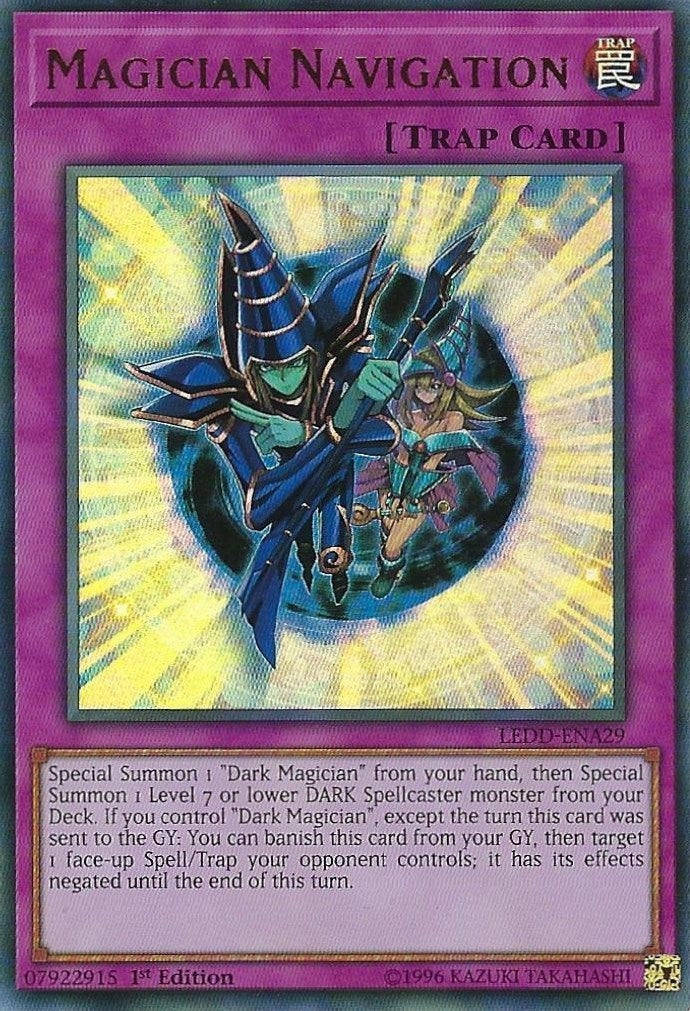 Image for Magician Navigation (Legendary Dragon Decks) (LEDD-ENA29) - YuGiOh