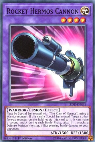 Image for Rocket Hermos Cannon (Legendary Dragon Decks) (LEDD-ENA41) - YuGiOh