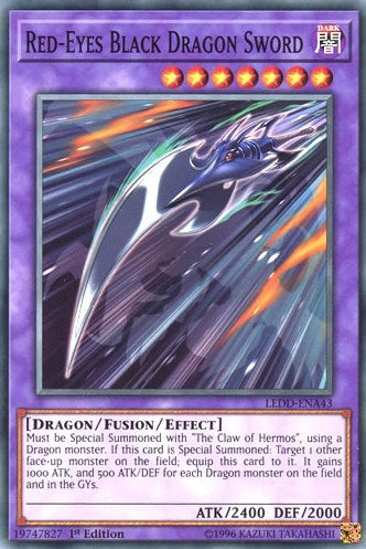 Image for Red-Eyes Black Dragon Sword (Legendary Dragon Decks) (LEDD-ENA43) - YuGiOh