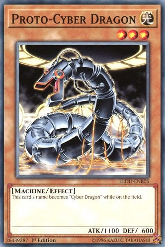 Image for Proto-Cyber Dragon (Legendary Dragon Decks) (LEDD-ENB05) - YuGiOh