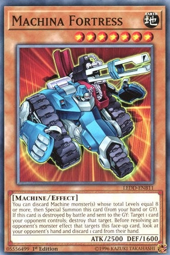 Image for Machina Fortress (Legendary Dragon Decks) (LEDD-ENB11) - YuGiOh
