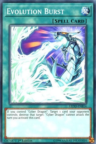 Image for Evolution Burst (Legendary Dragon Decks) (LEDD-ENB14) - YuGiOh