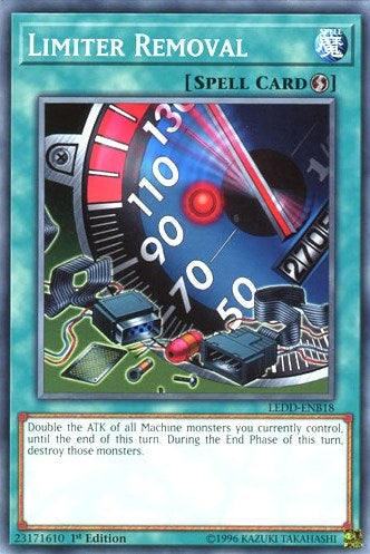 Image for Limiter Removal (Legendary Dragon Decks) (LEDD-ENB18) - YuGiOh