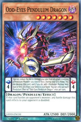 Image for Odd-Eyes Pendulum Dragon (Legendary Dragon Decks) (LEDD-ENC01) - YuGiOh