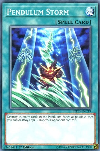 Image for Pendulum Storm (Legendary Dragon Decks) (LEDD-ENC19) - YuGiOh