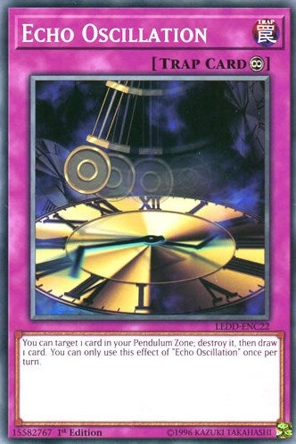 Image for Echo Oscillation (Legendary Dragon Decks) (LEDD-ENC22) - YuGiOh
